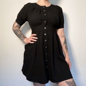 Banana Republic Pocket Button Short Sleeve Dress